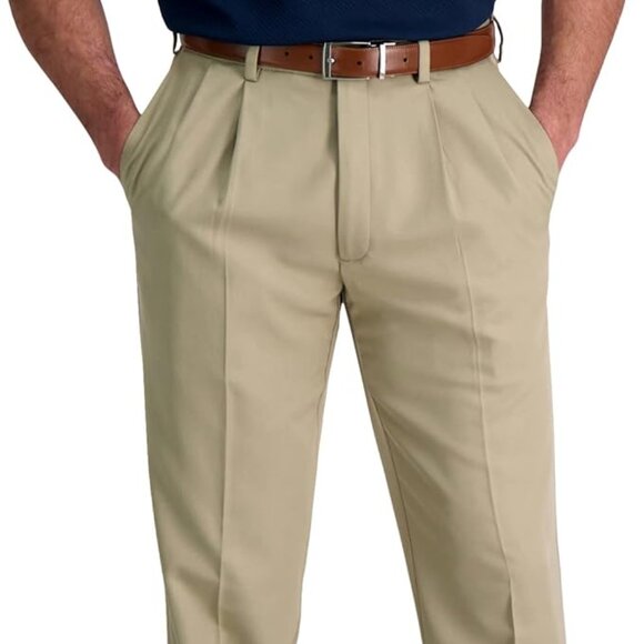 Tan Haggar Men's 32x32 Pants, NWT - Picture 1 of 6